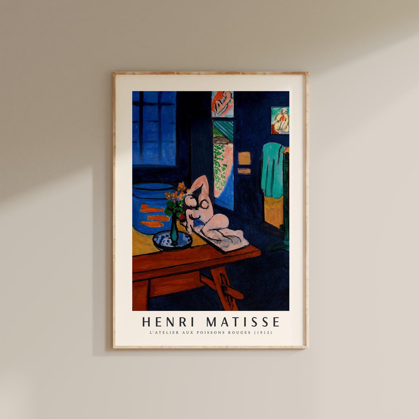 Henri Matisse - Studio with Goldfish Art Print