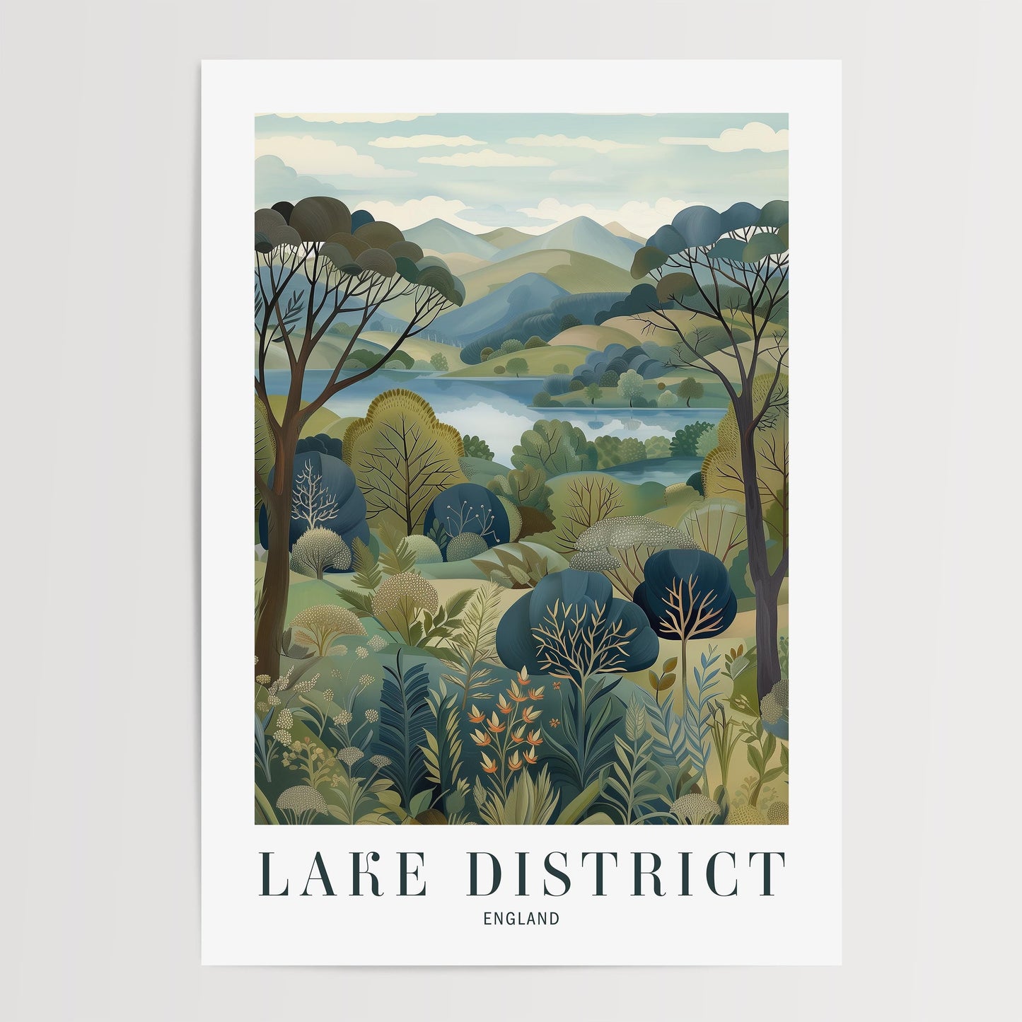 Lake District Art Print