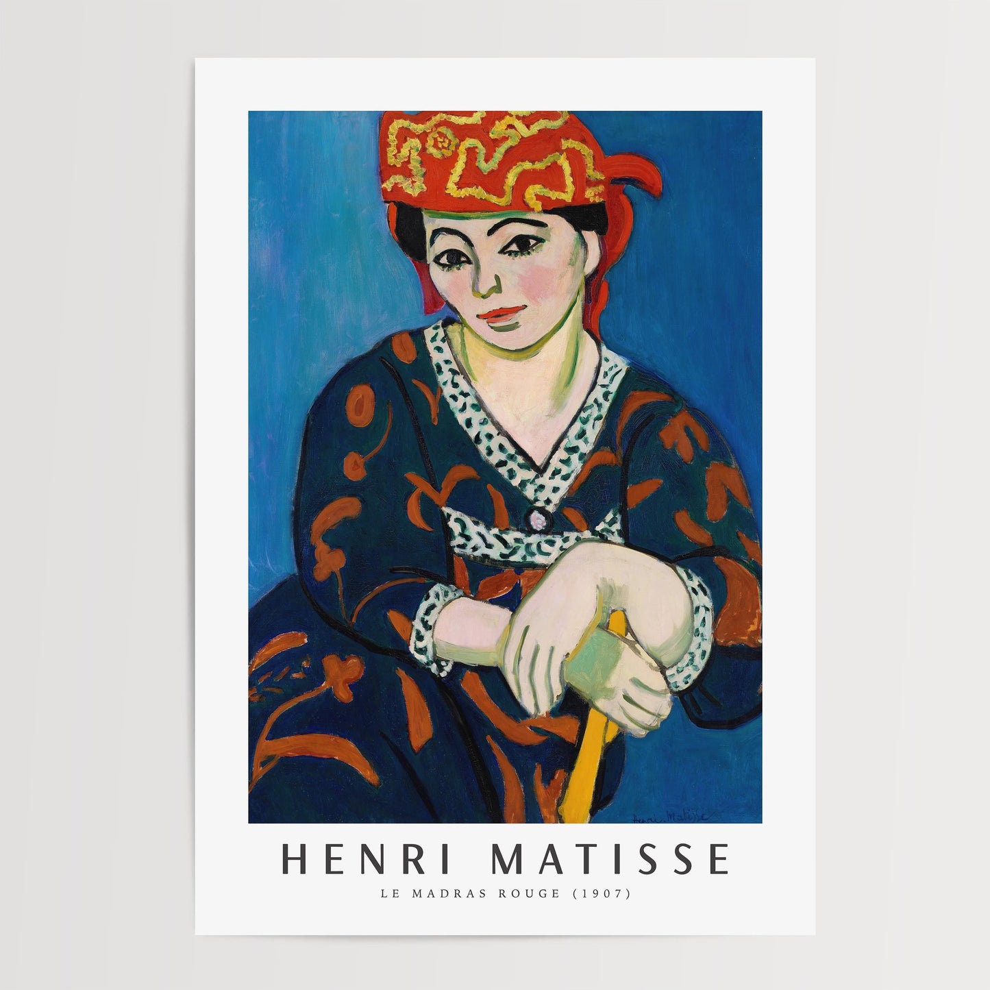 Henri Matisse - The Red Madras Headdress Print