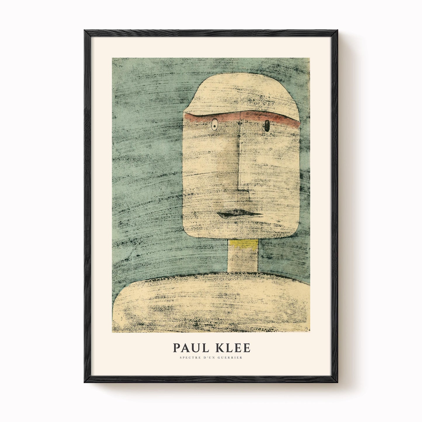 Paul Klee - Spectre d'un Guerrier Print
