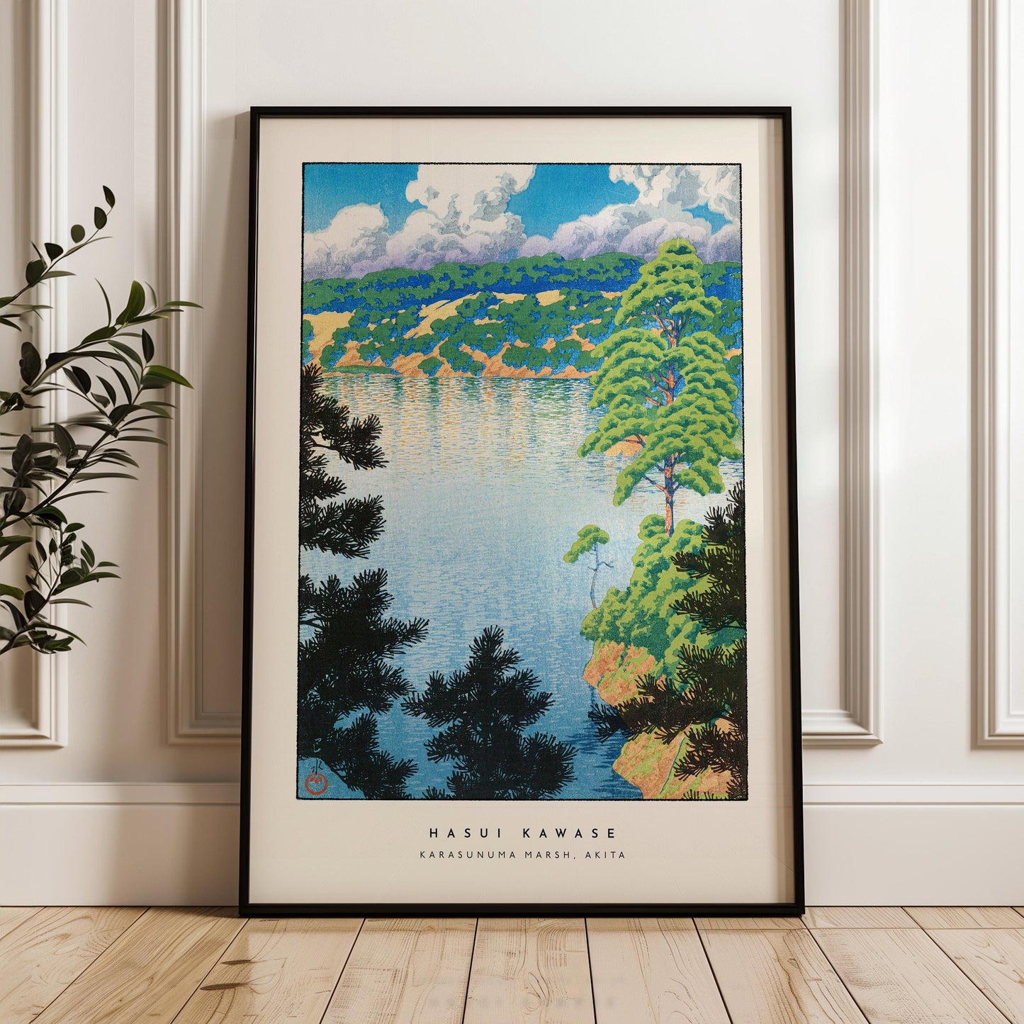 Hasui Kawase - Karasunuma Marsh, Akita Print