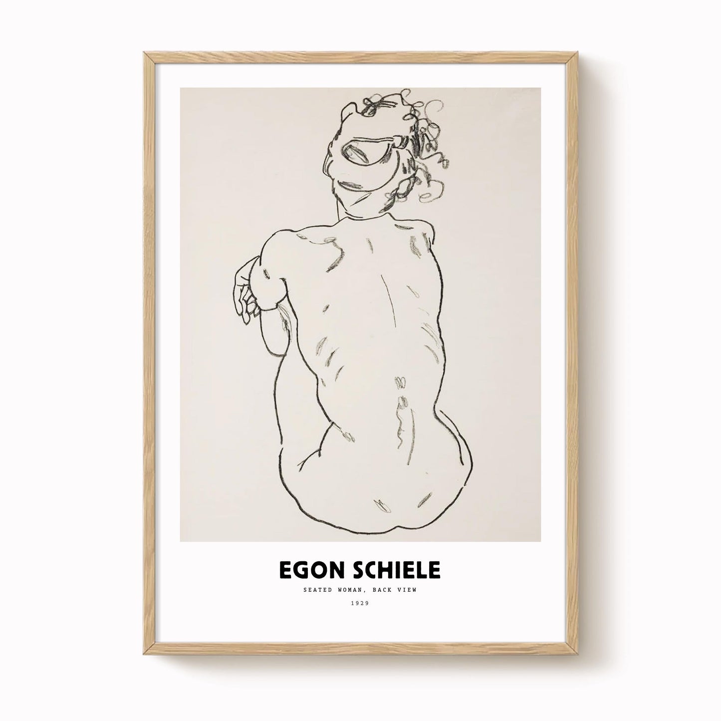Egon Schiele - Seated Woman Print