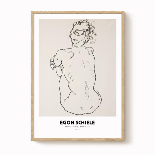 Egon Schiele - Seated Woman Print