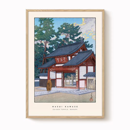 Hasui Kawase - Zuisen Temple Print