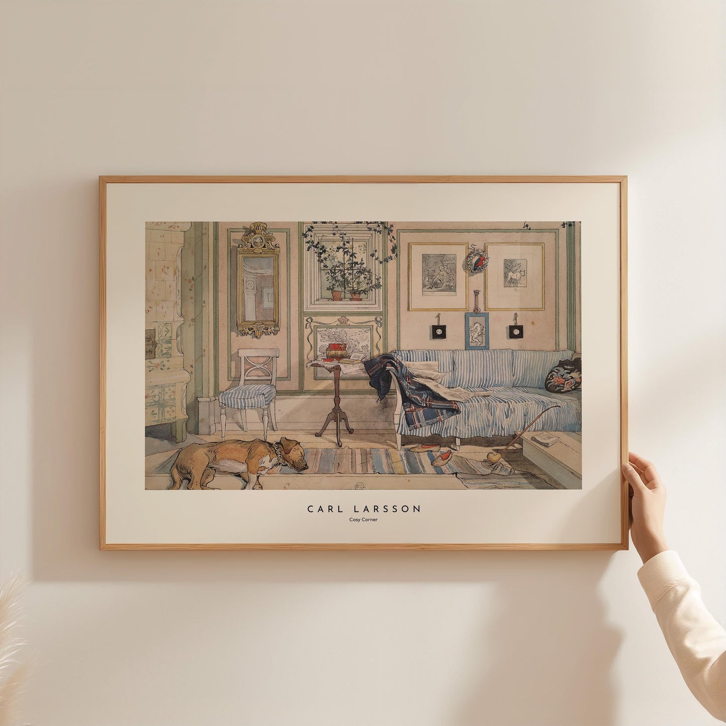 Carl Larsson - Cosy Corner Print