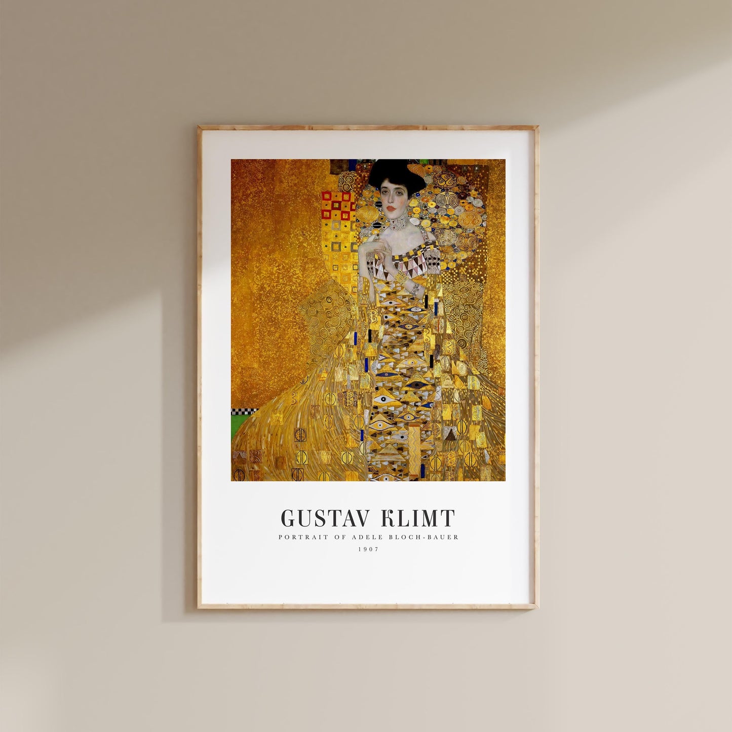 Gustav Klimt - Adele Bloch Bauer Print