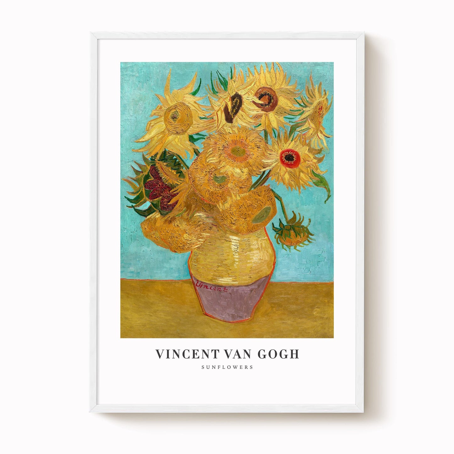 Van Gogh - Sunflowers Art Print