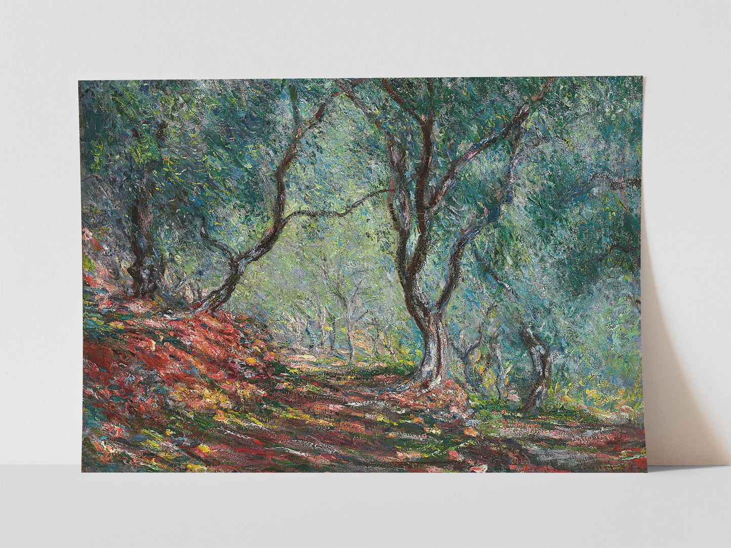 Monet - Olive Trees Print