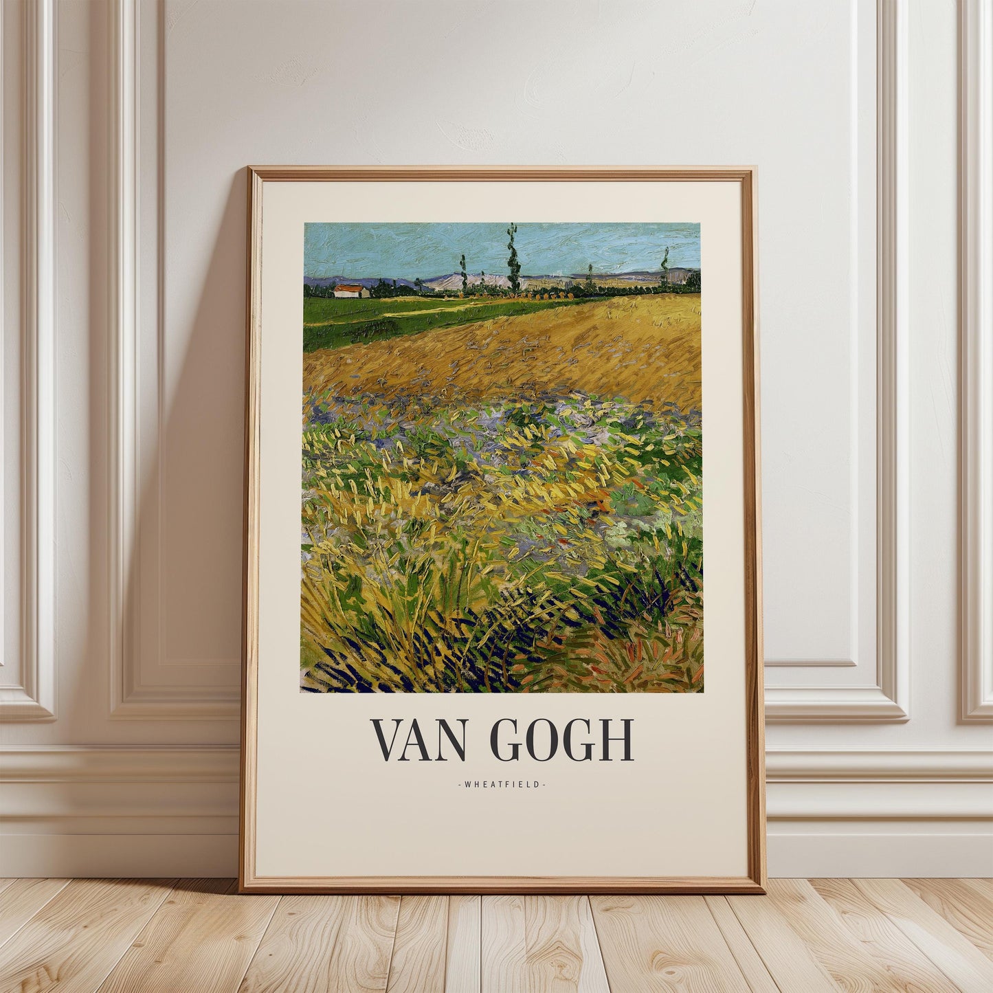 Van Gogh - Wheatfield Print