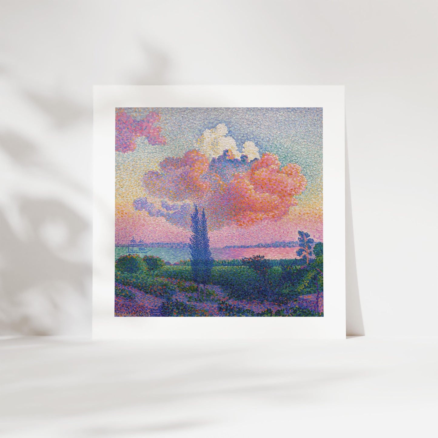 Henri-Edmond Cross - The Pink Cloud Print