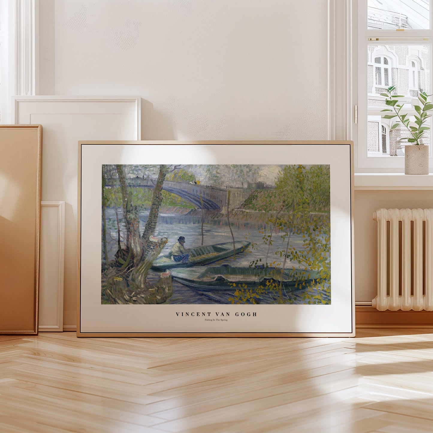 Van Gogh - Fishing In The Spring Print
