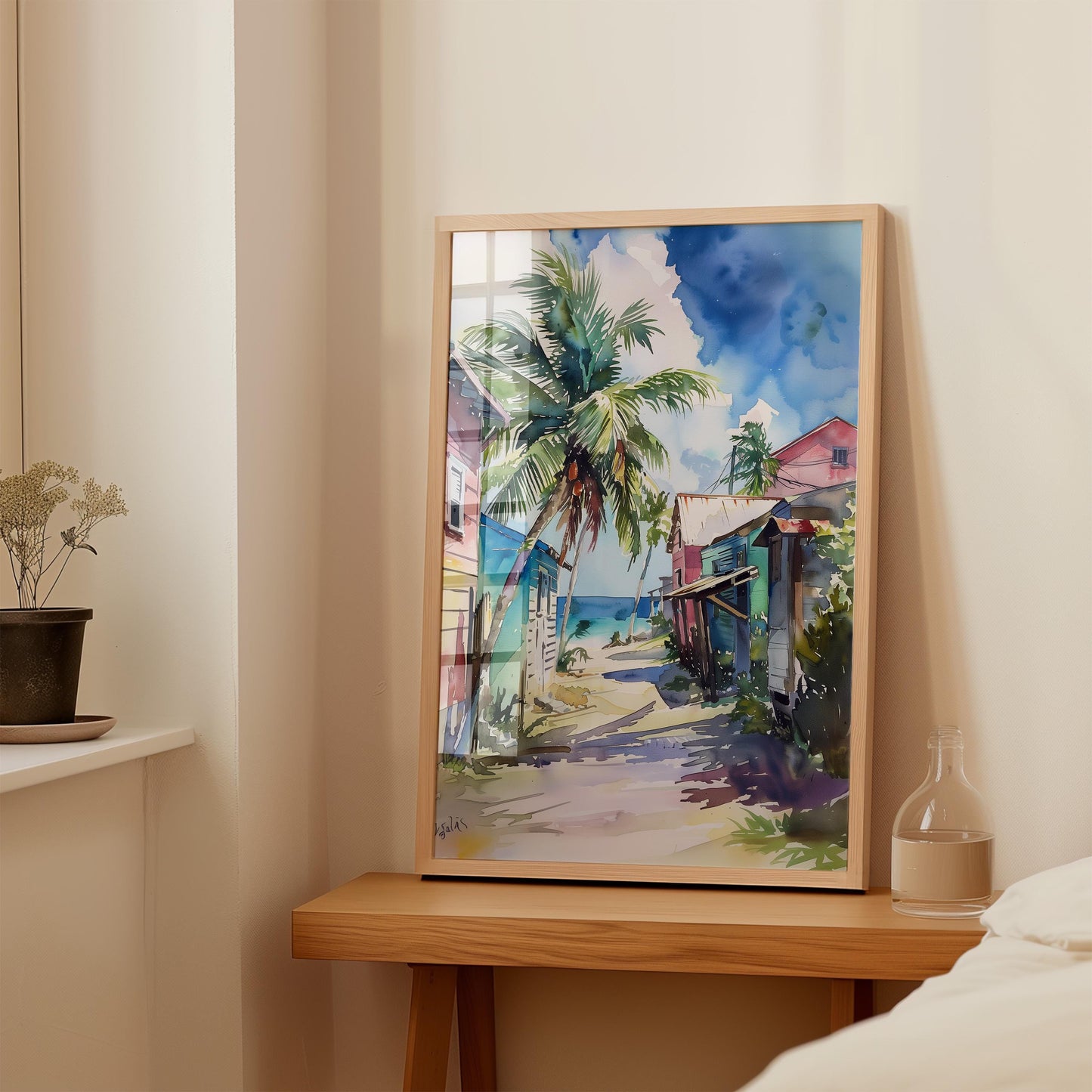 Barbados - Watercolour Print