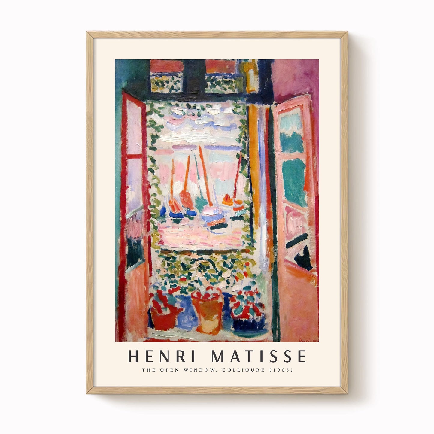 Henri Matisse - The Open Window, Collioure