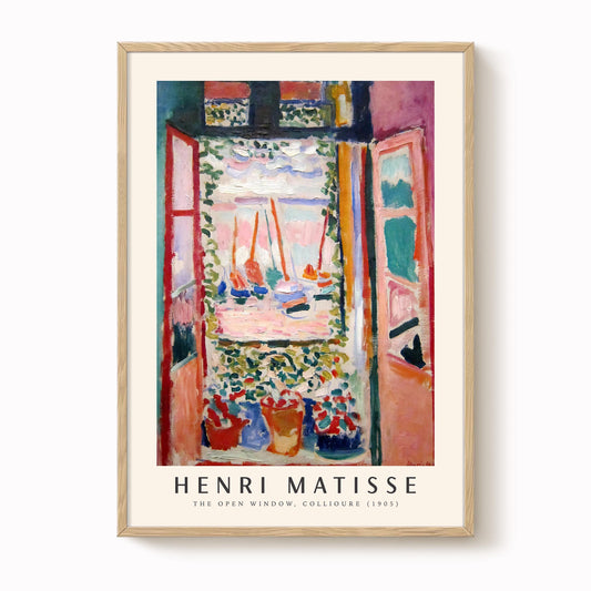 Henri Matisse - The Open Window, Collioure