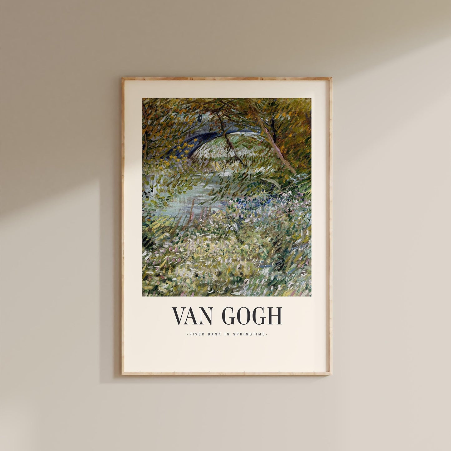 Van Gogh - Riverbank Print