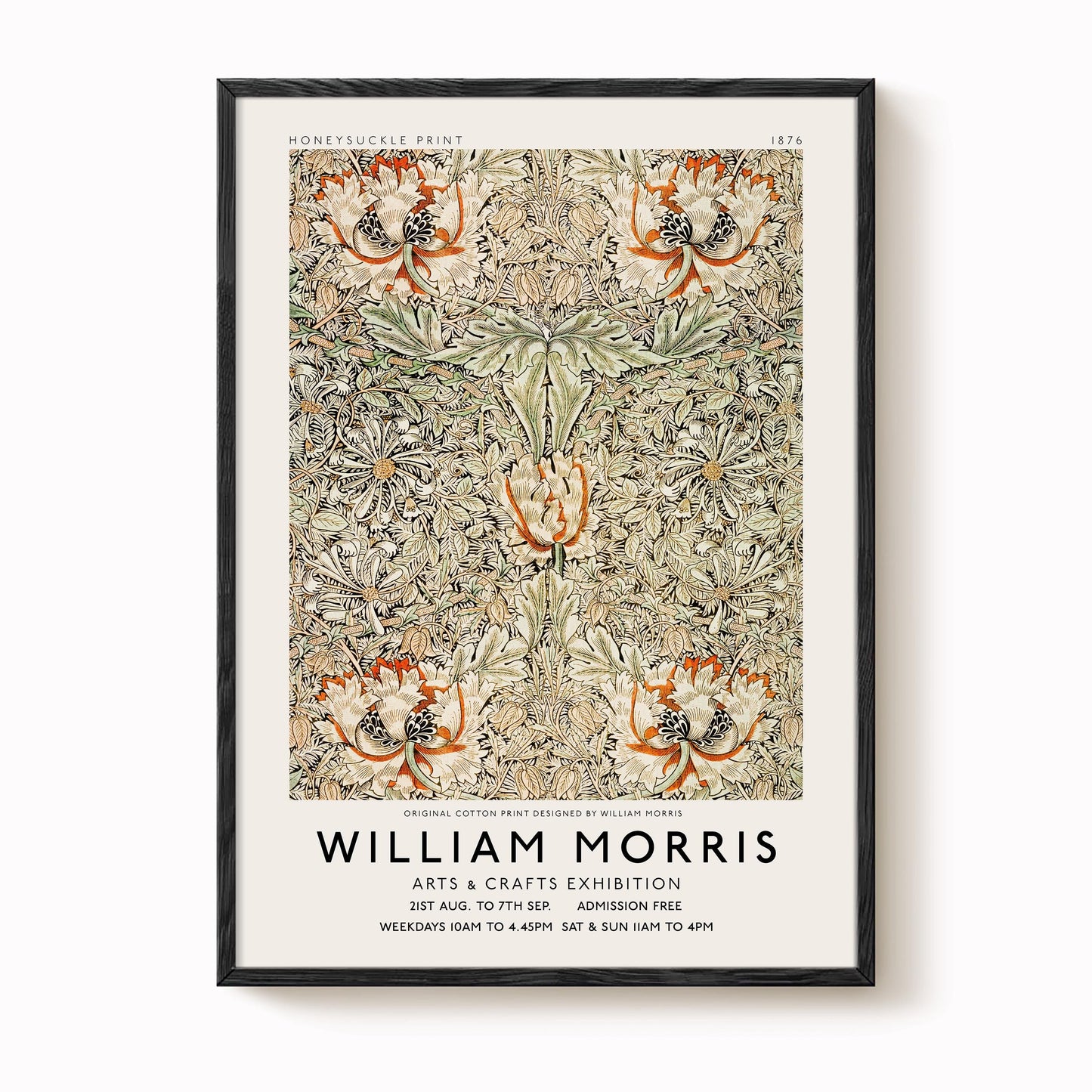 William Morris - Honeysuckle Print