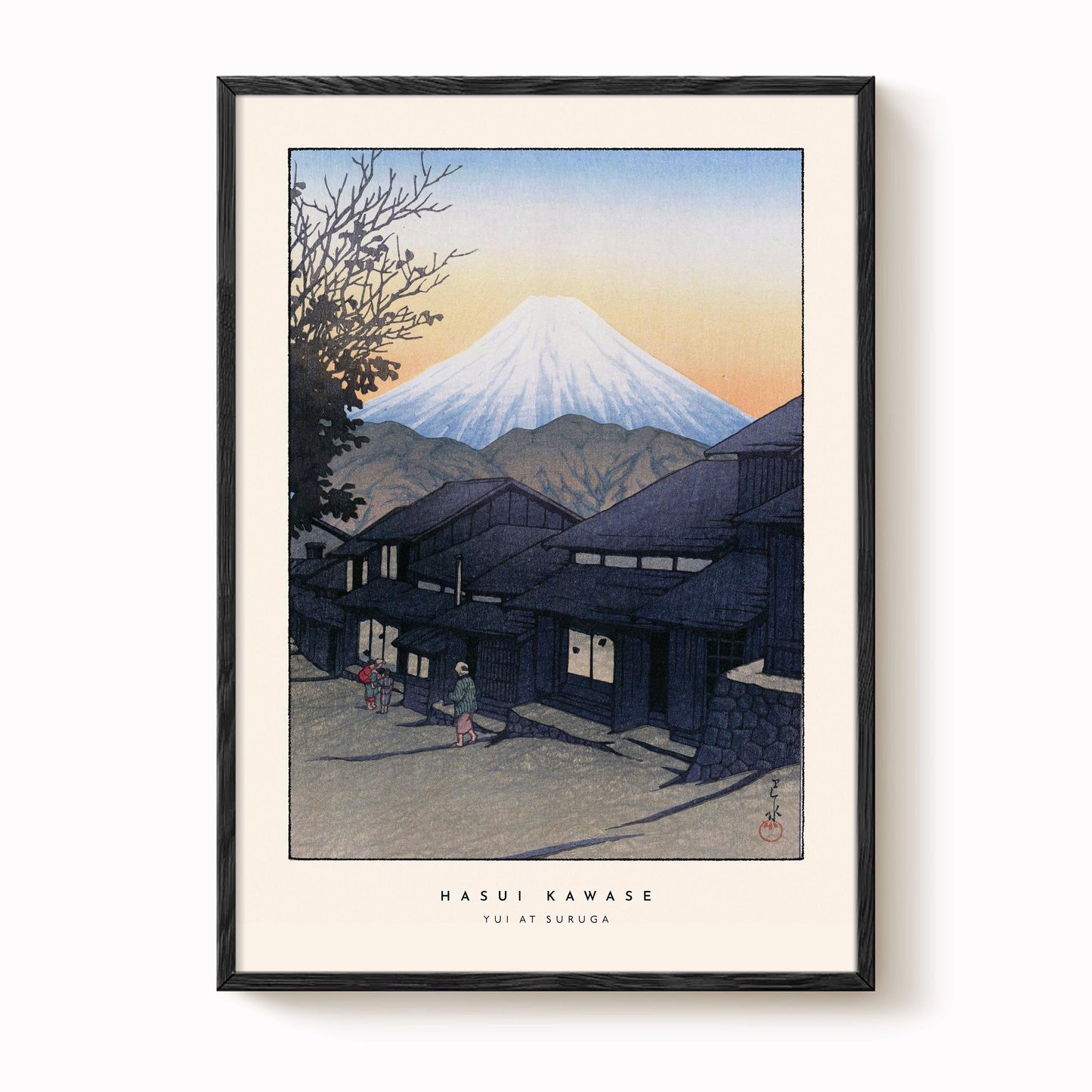 Hasui Kawase - Yui At Suruga Print