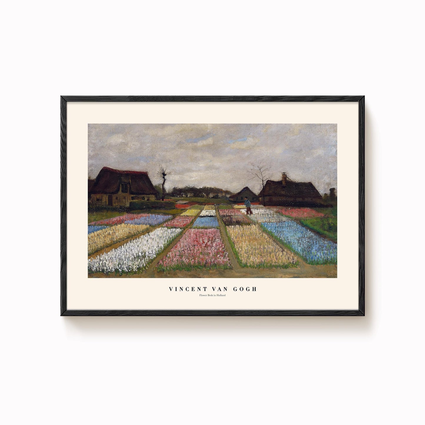 Van Gogh - Flower Beds In Holland Print