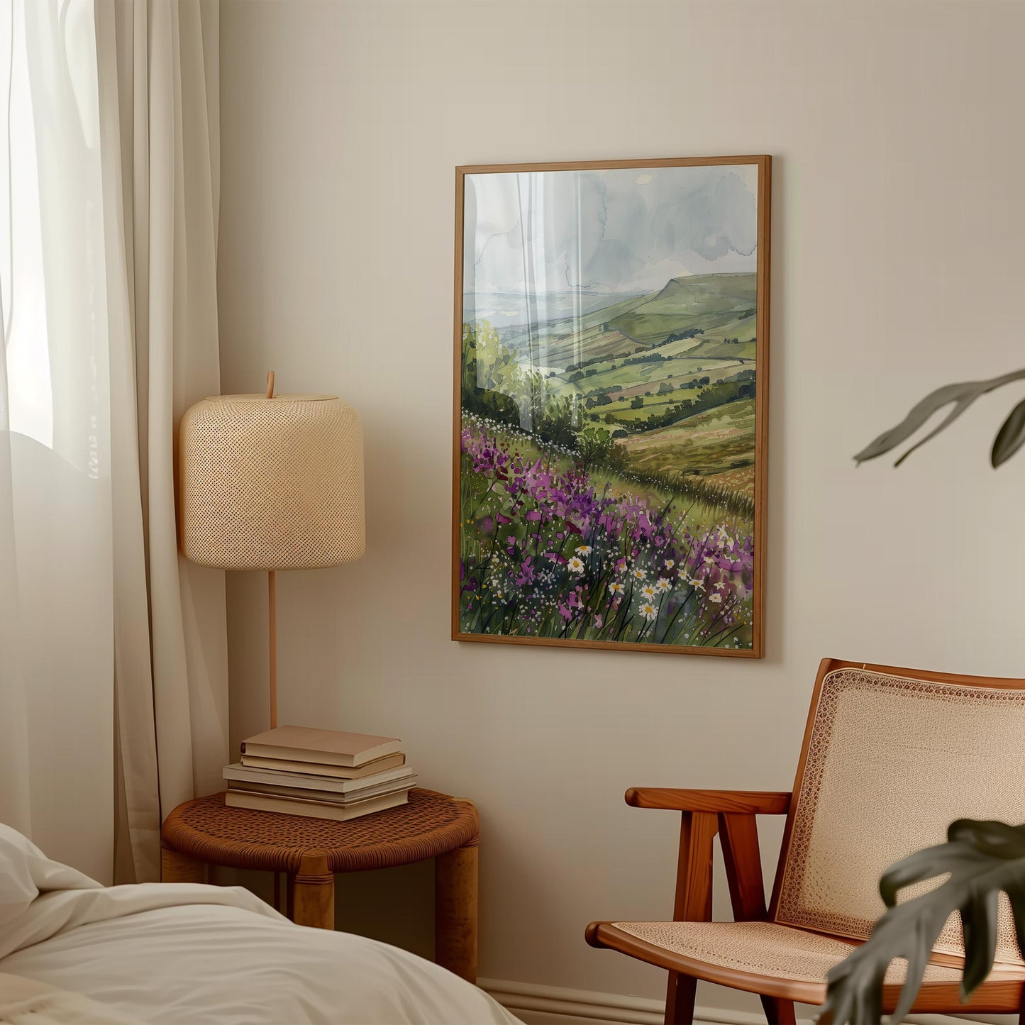 Yorkshire Dales Watercolour Art Print
