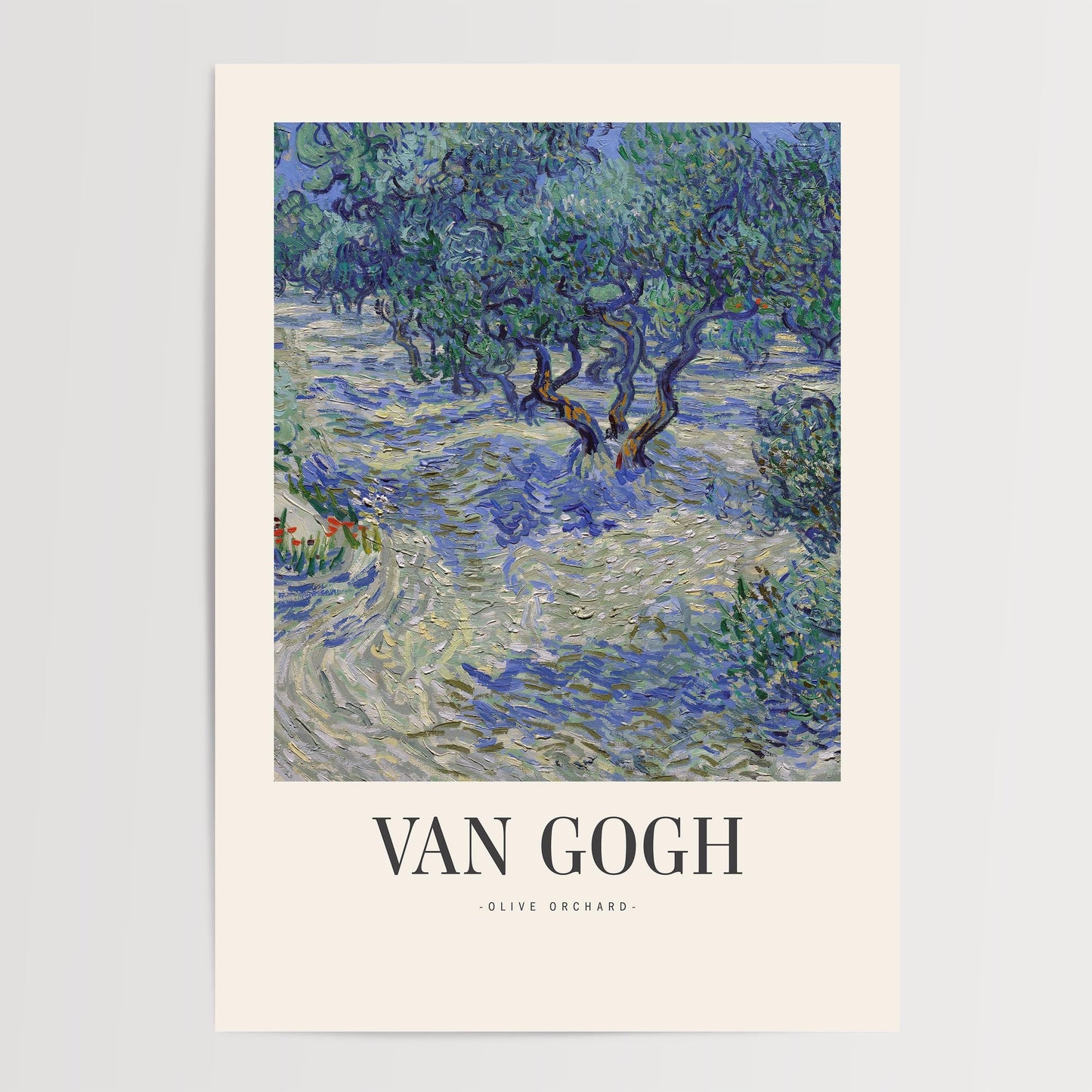 Van Gogh - Olive Orchard Print