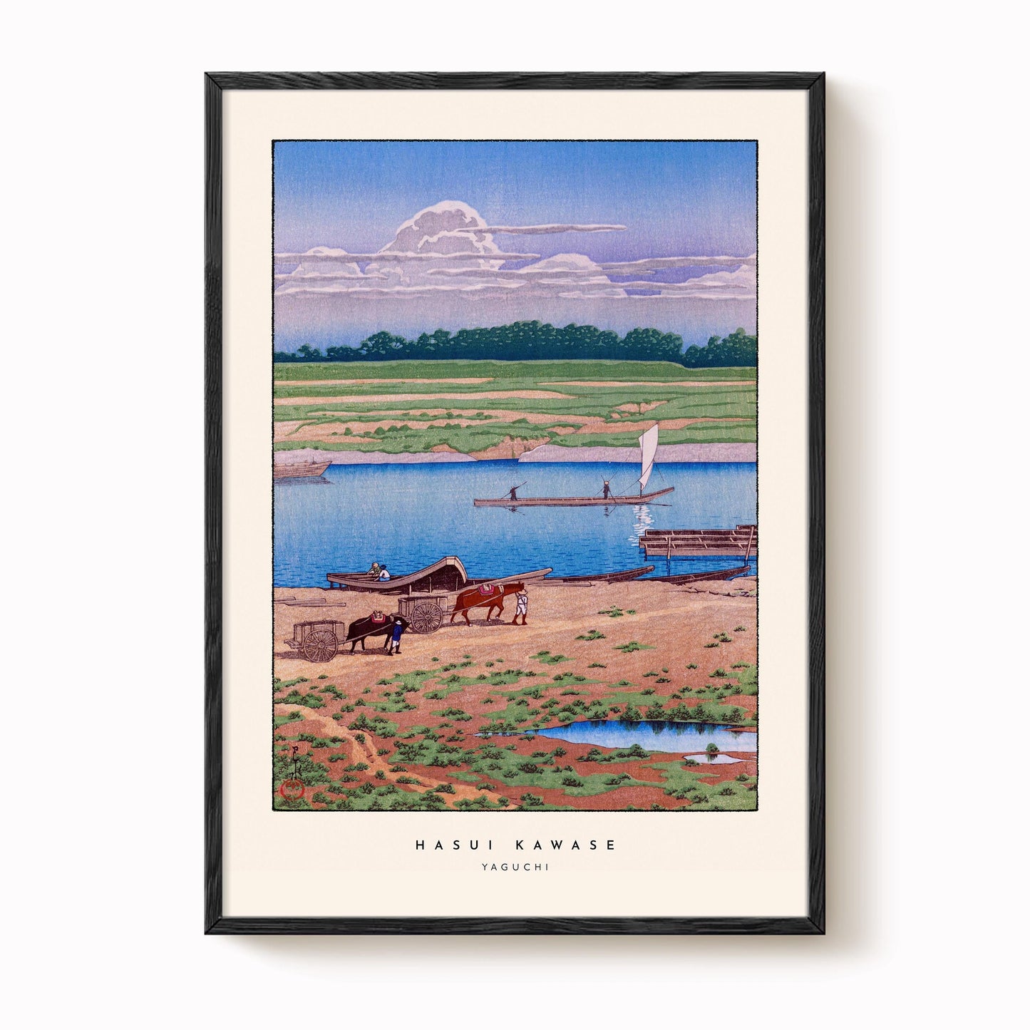 Hasui Kawase - Yaguchi Print