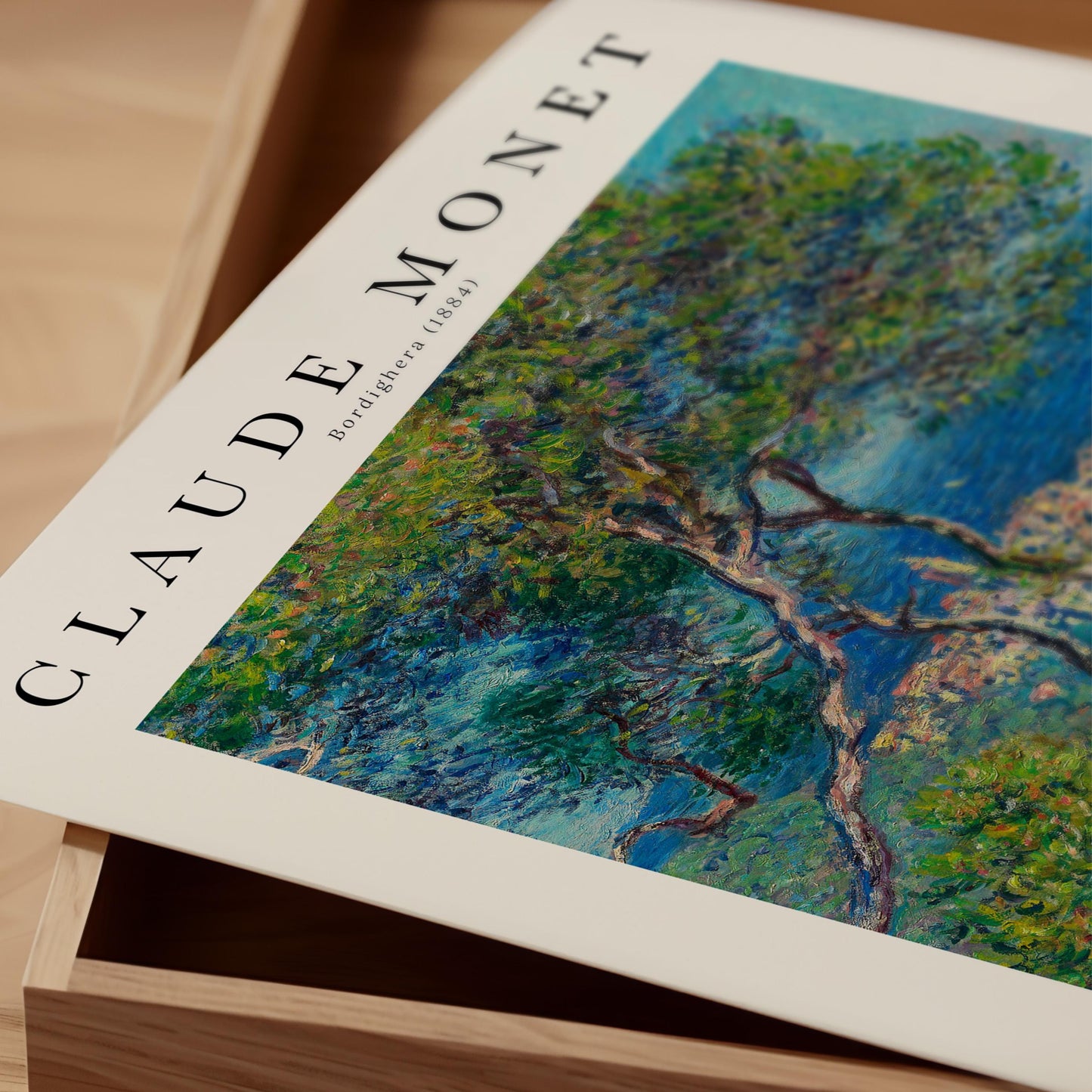 Monet - Bordighera Print
