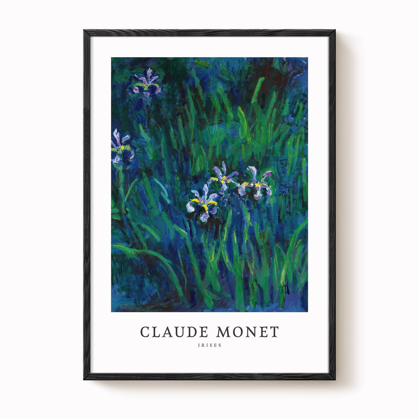 Monet - Irises Print