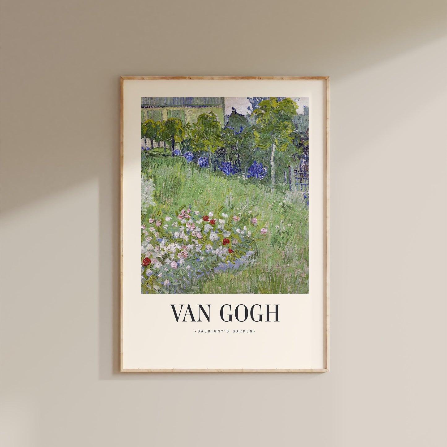 Van Gogh - Daubigny's Garden Print