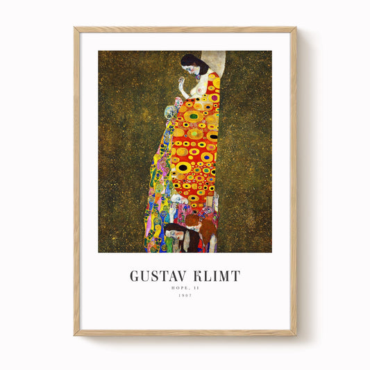 Gustav Klimt - Hope II Print