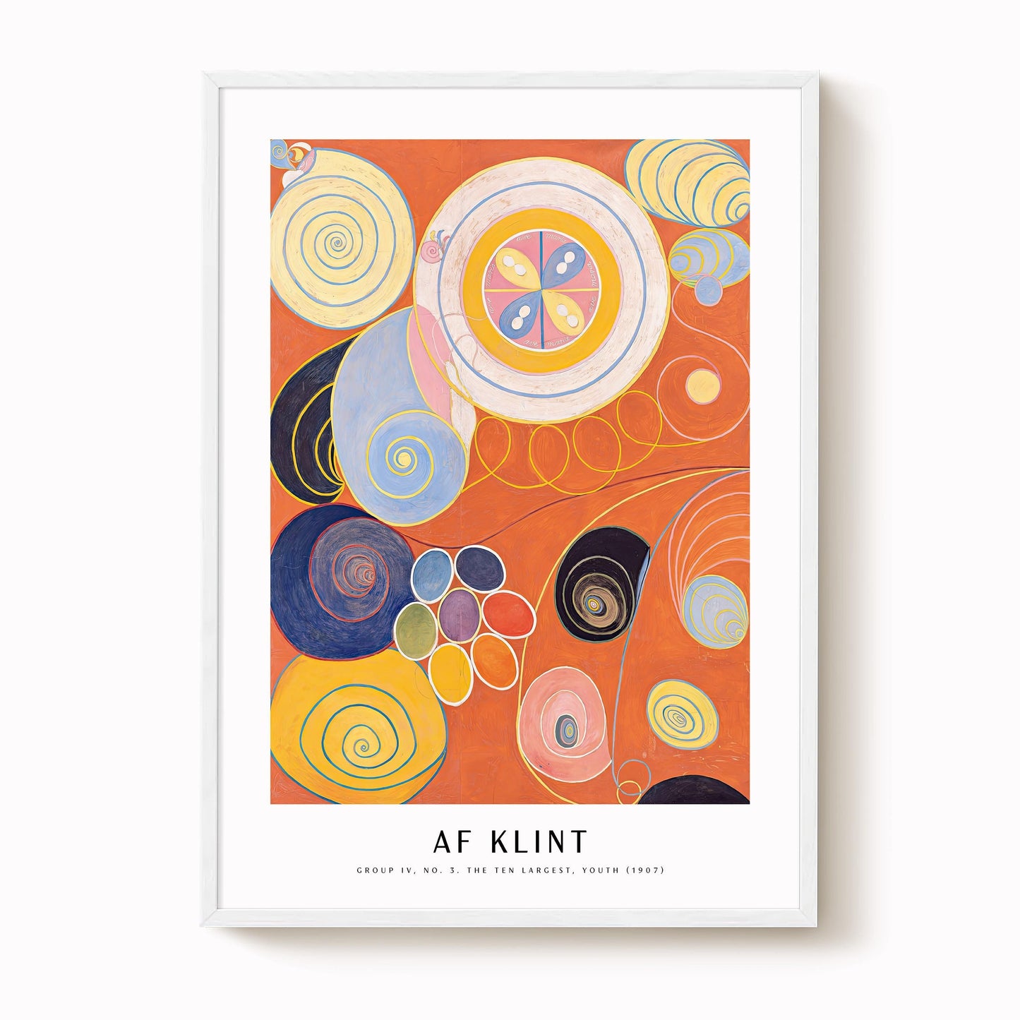 Hilma af Klint - Group IV, No. 3. The Ten Largest, Youth Print