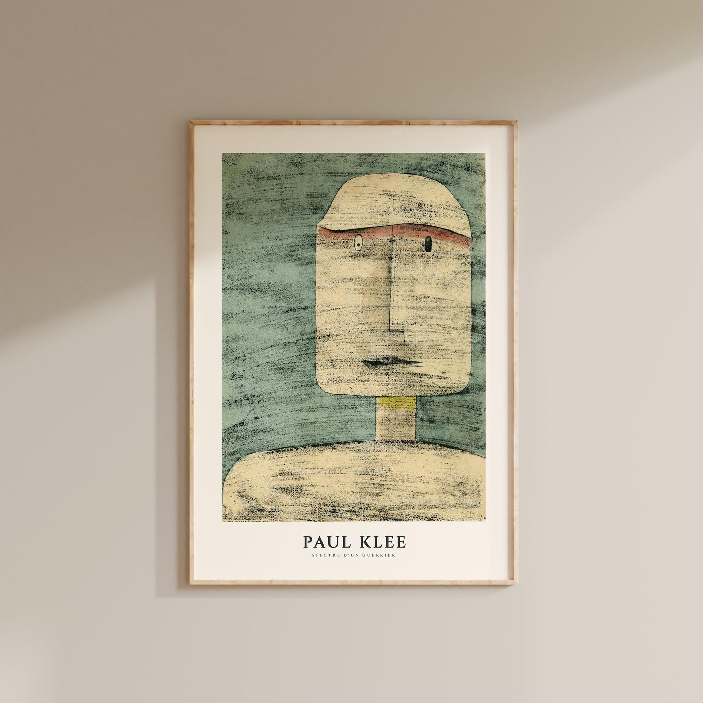 Paul Klee - Spectre d'un Guerrier Print