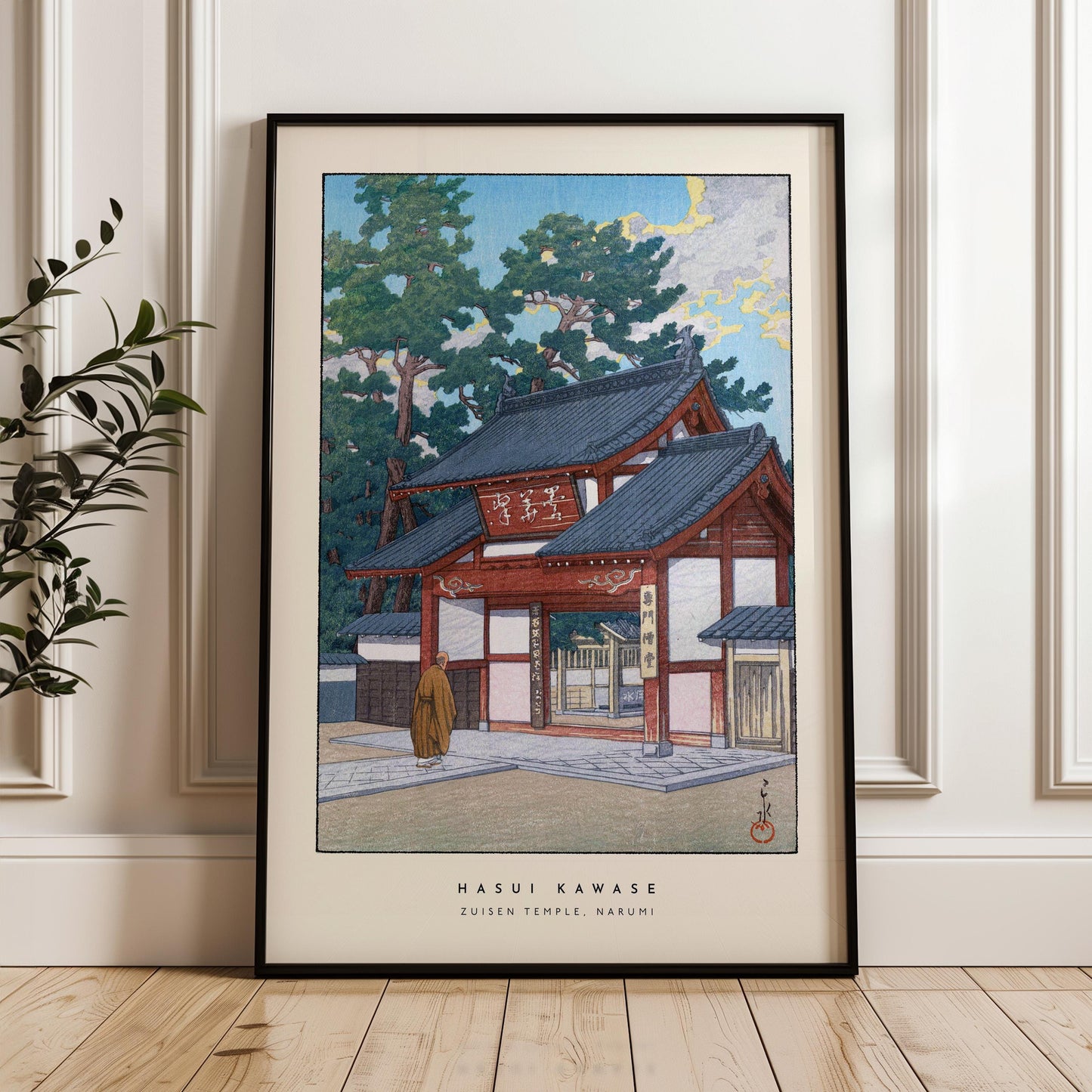 Hasui Kawase - Zuisen Temple Print