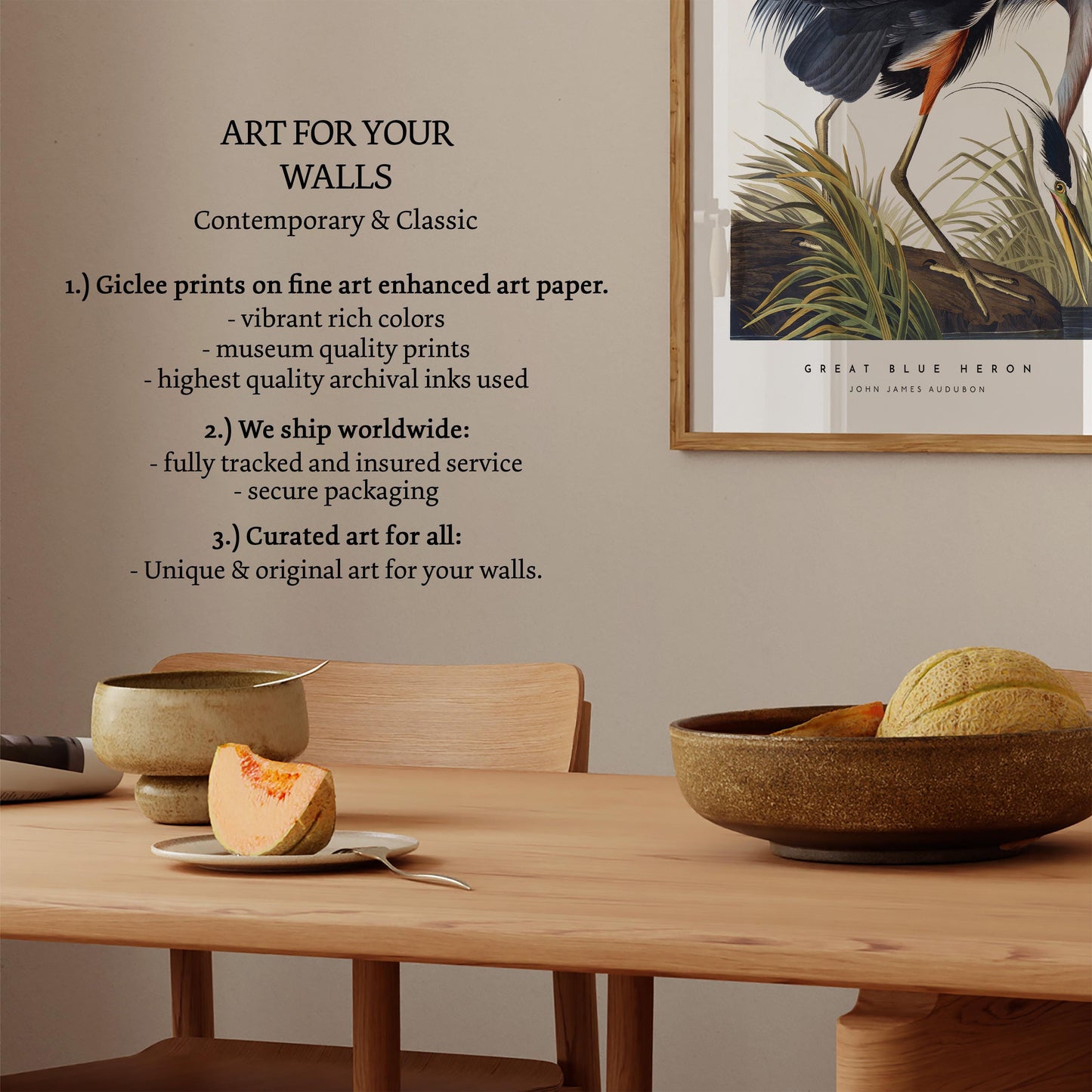 Great Blue Heron Print