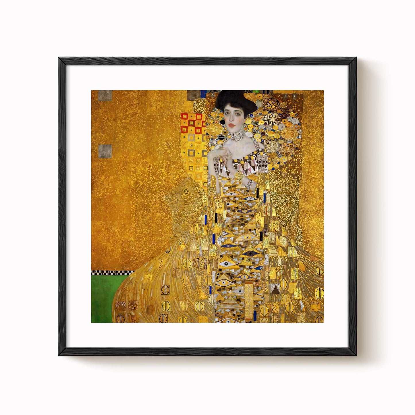 Gustav Klimt - Portrait of Adele Bloch-Bauer I Print