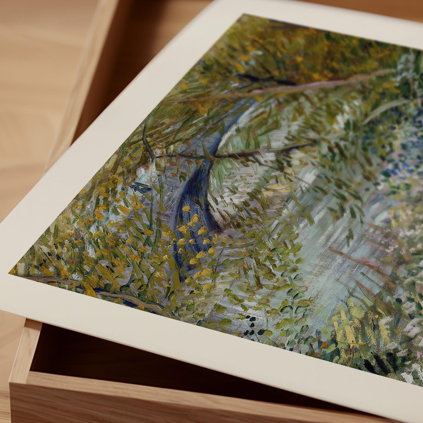 Van Gogh - Riverbank Print