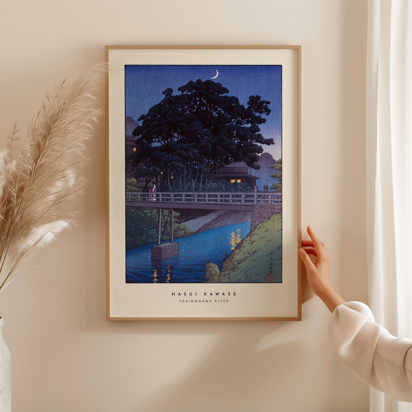 Hasui Kawase - Takinogawa River Print