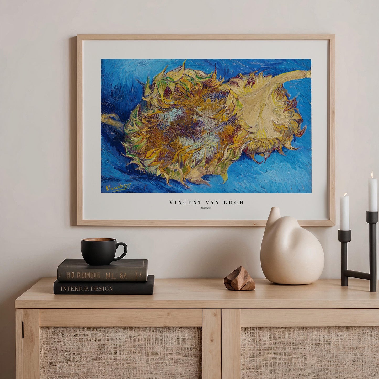 Van Gogh - Sunflowers Art Print