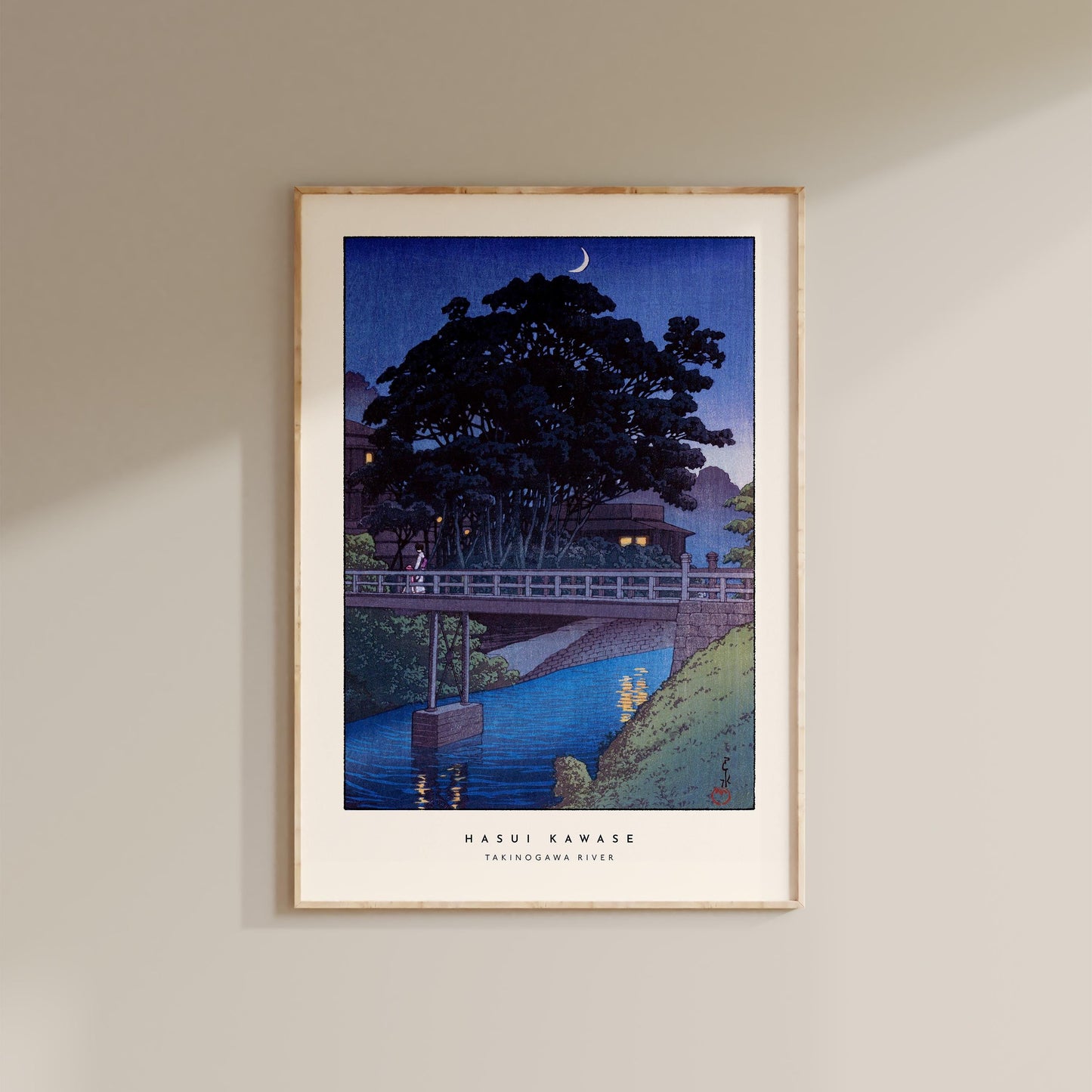 Hasui Kawase - Takinogawa River Print