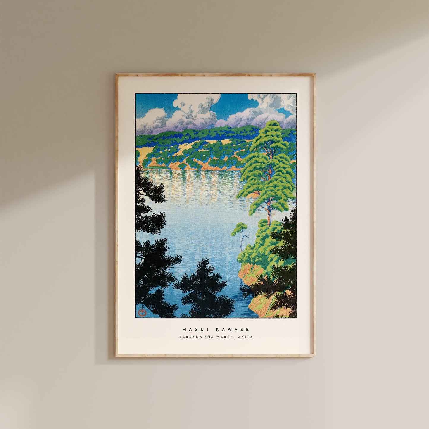 Hasui Kawase - Karasunuma Marsh, Akita Print