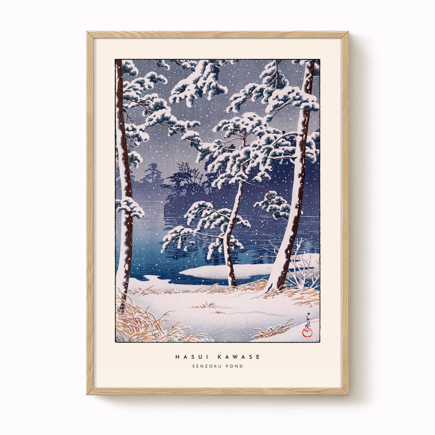 Hasui Kawase - Senzoku Pond Print