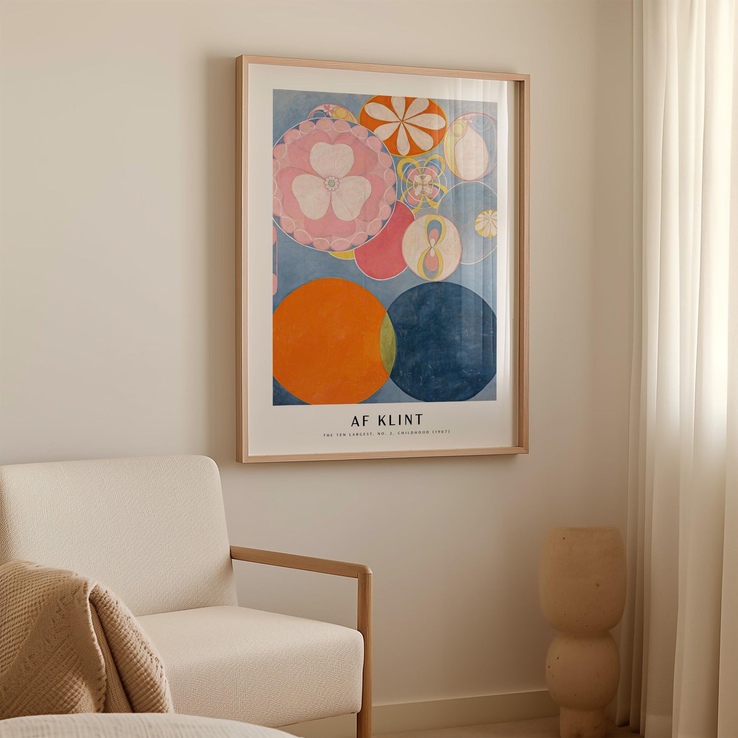 Hilma af Klint - The Ten Largest, No. 2, Childhood Print