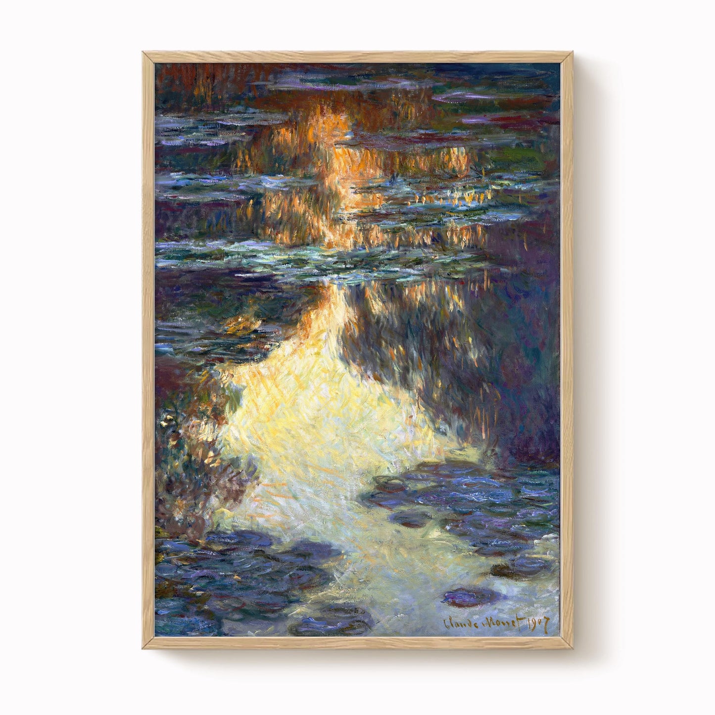 Monet - Waterlilies Print