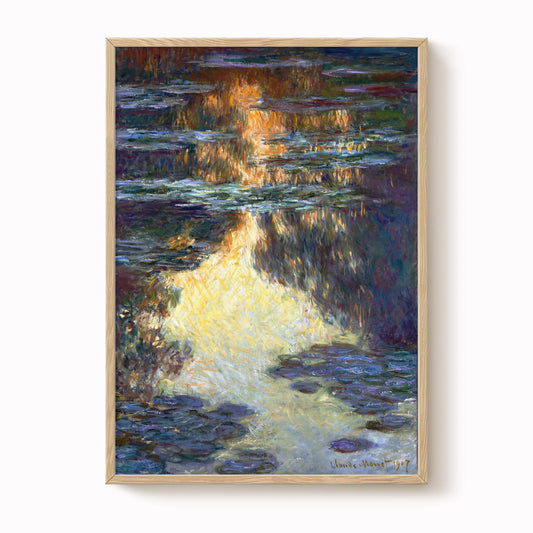 Monet - Waterlilies Print