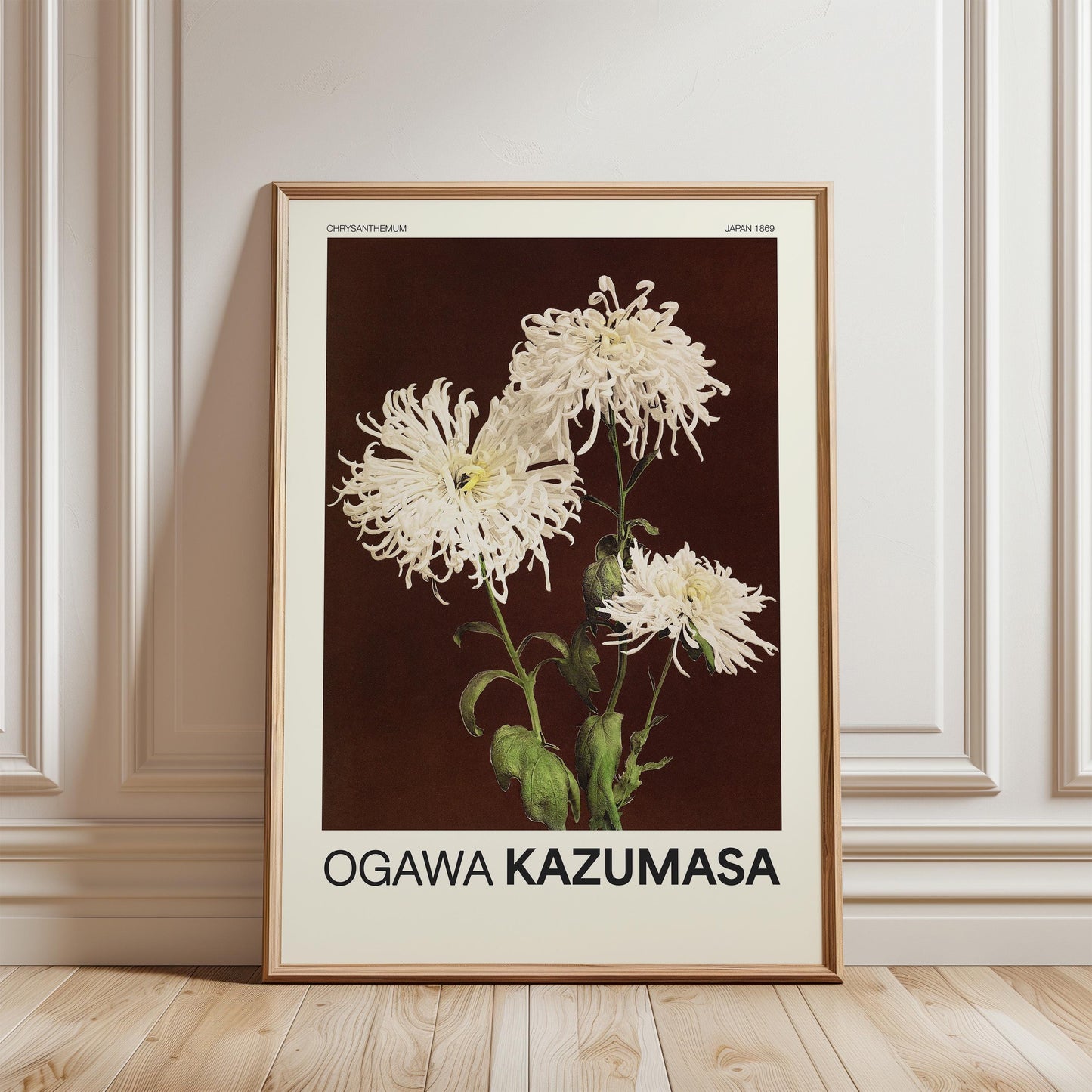 Ogawa Kazumasa - Chrysanthemum Print