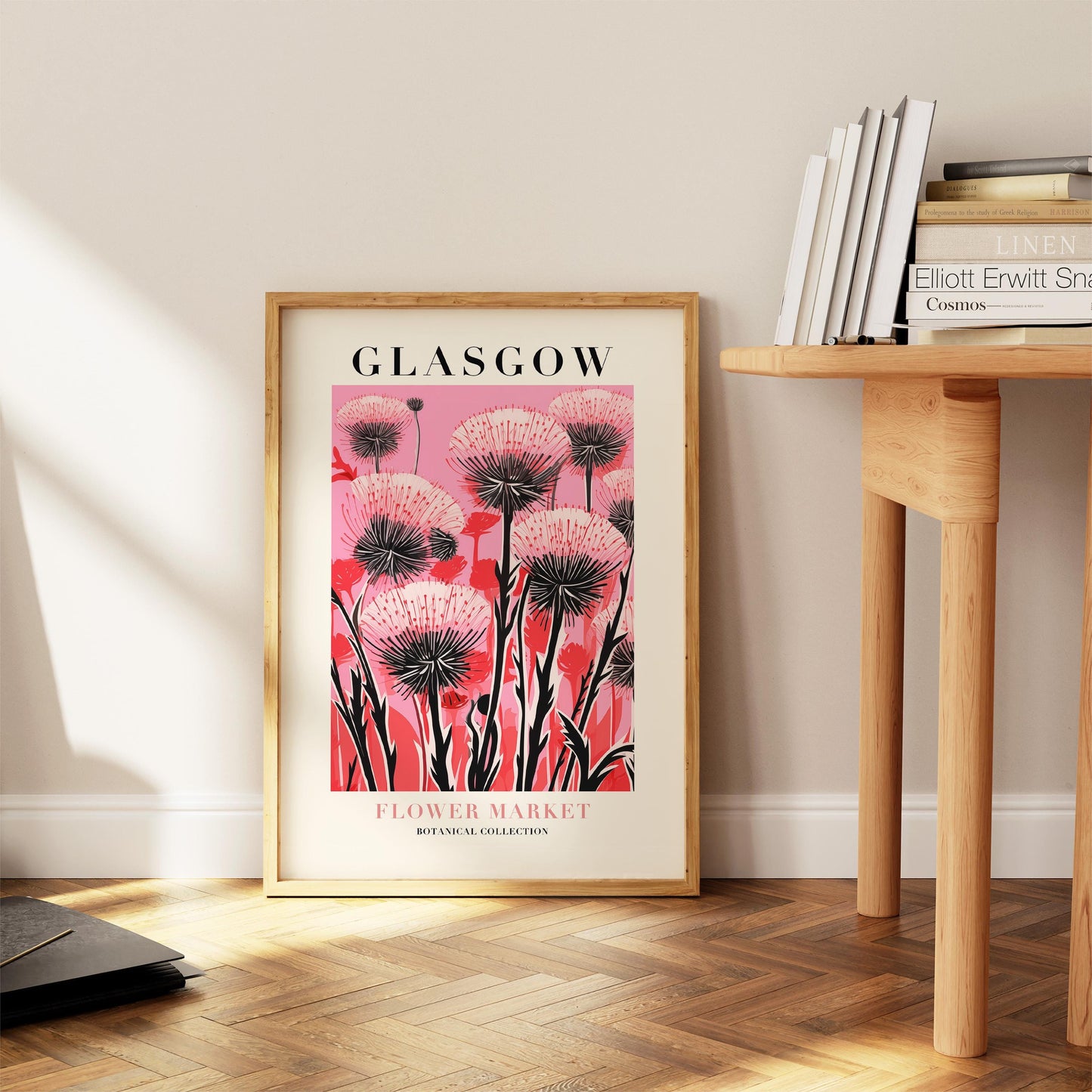 Glasgow Flower Market Print