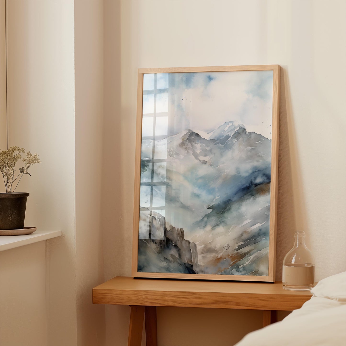 Lake District Watercolor Print