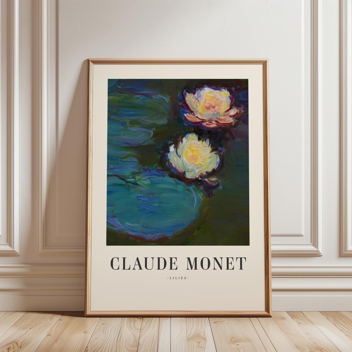 Monet - Waterlilies Print