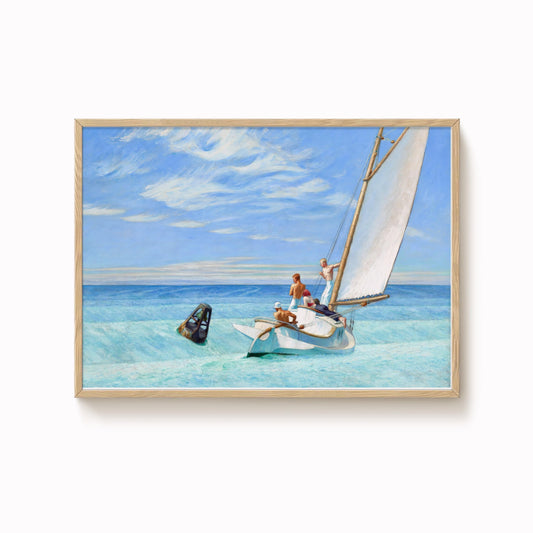 Edward Hopper - Ground Swell Print