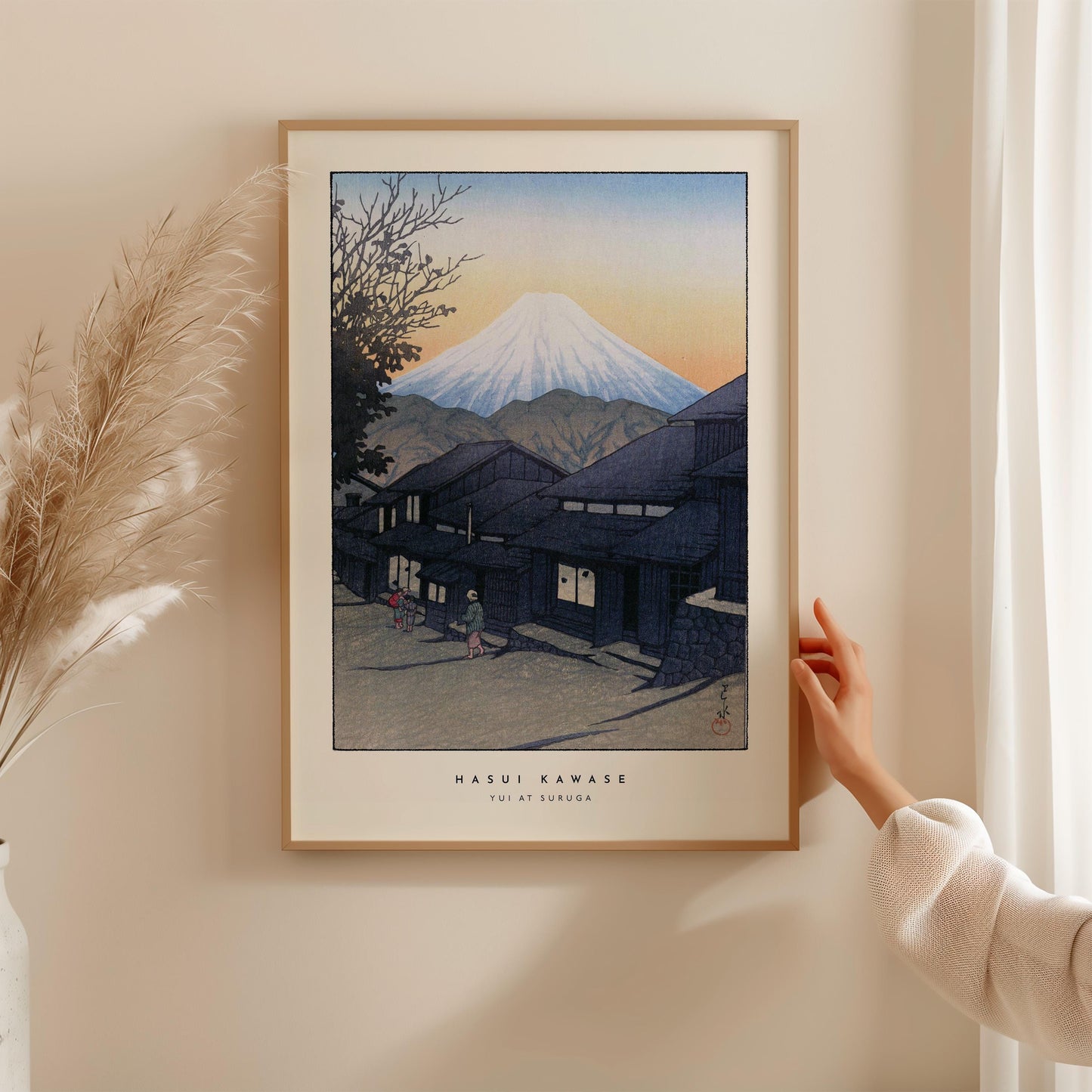 Hasui Kawase - Yui At Suruga Print