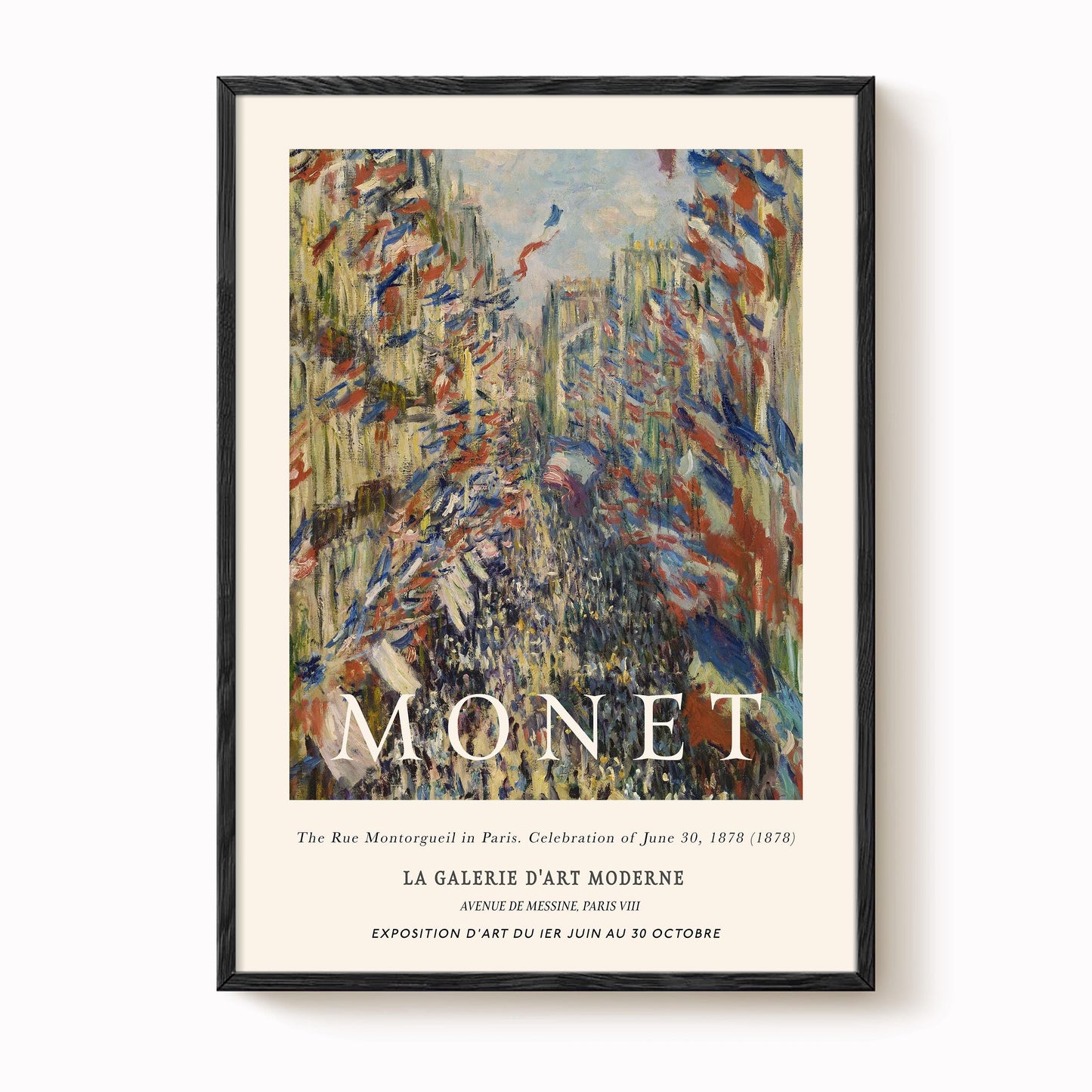 Monet - Paris Celebration Print